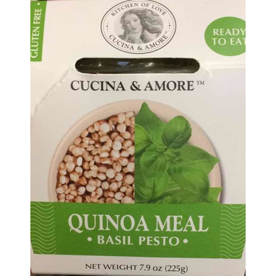Quinoa Meal, Basil pesto