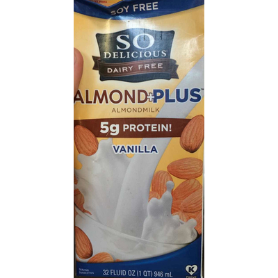 Almond Plus Almondmilk, Vanilla