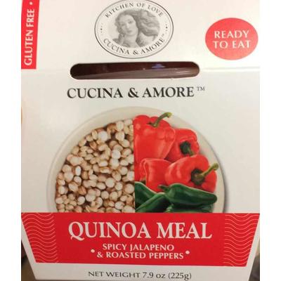 Quinoa Meal, Spicy Jalapeno & Roasted Peppers