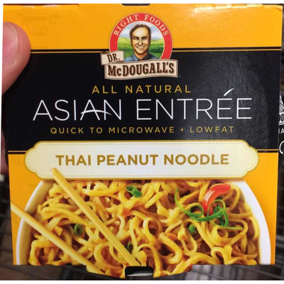 Asian Entrée, Thai Peanut Noodle