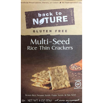 Multi-Seed Rice Thin Crackers