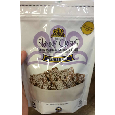 White Sesame Gourmet Crackers