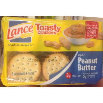 Peanut Butter Toasty Crackers