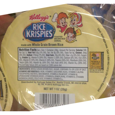 Rice Krispies Toasted Brown Rice Cereal