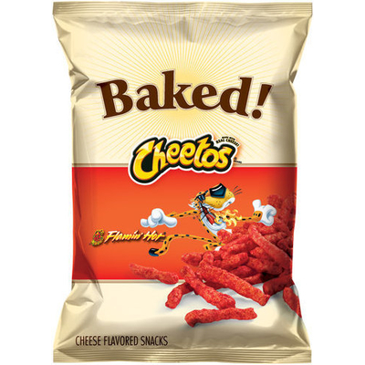Baked! Flamin' Hot Cheese Flavored Snacks