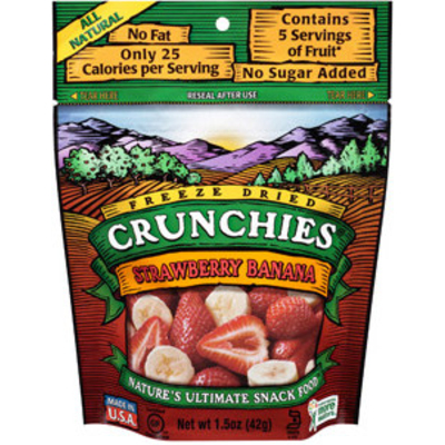 Strawberry Banana Snack Food