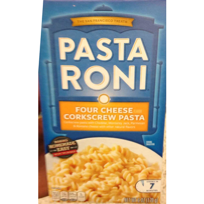 Four Cheese Flavor Corkscrew Pasta