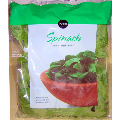 Spinach, Fresh & Tender