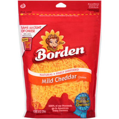 Shredded Mild Cheddar Cheese