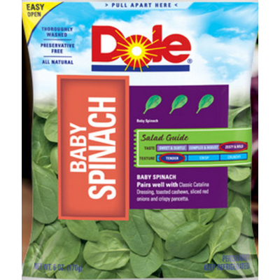 All Natural Baby Spinach