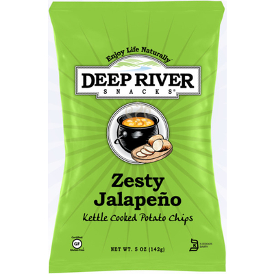 Kettle Cooked Potato Chips, Zesty Jalapeno
