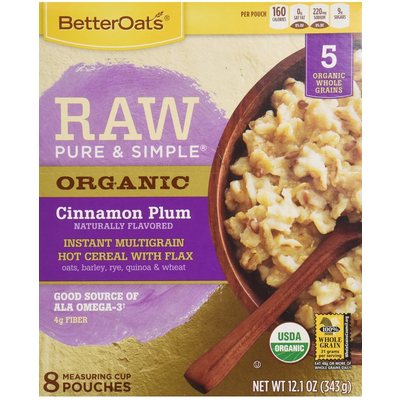 Cinnamon Plum Hot Cereal