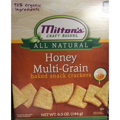 Honey Multi-Grain Baked Snack Crackers