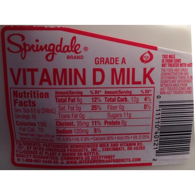 Vitamin D Milk