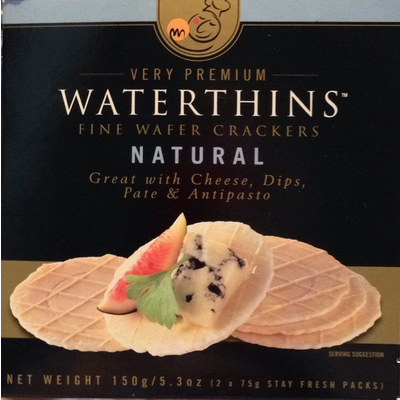 Fine Wafer Crackers, Natural