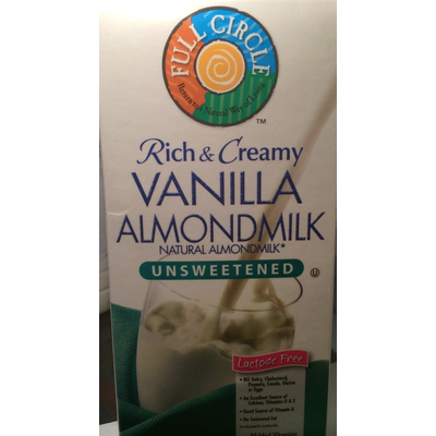 Rich & Creamy Vanilla Almond Milk Unsweetened