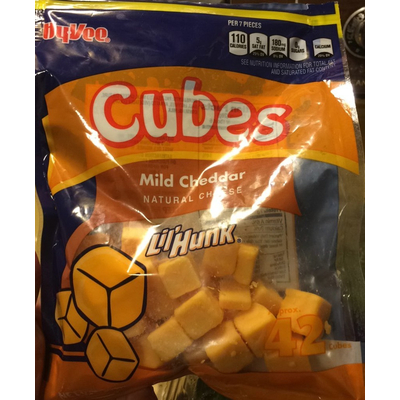Mild Cheddar Cubes