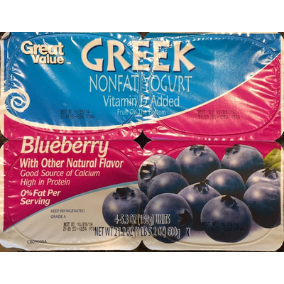 Blueberry Greek Yogurt