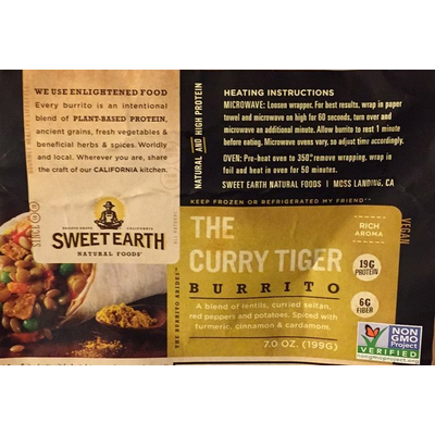 The Curry Tiger Burrito