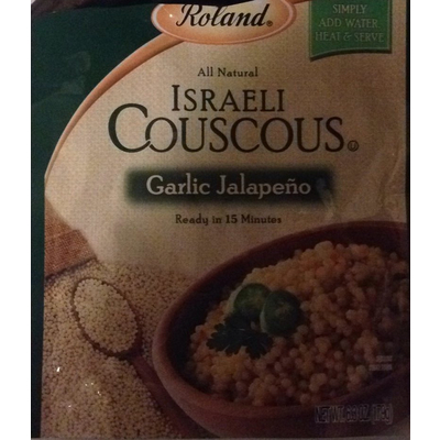 Israeli Couscous, Garlic Jalapeno