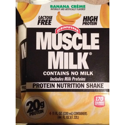 Protein Nutrition Shake, Banana Creme