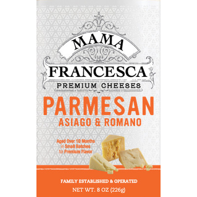 Parmesan, Asiago & Romano Grated Cheese