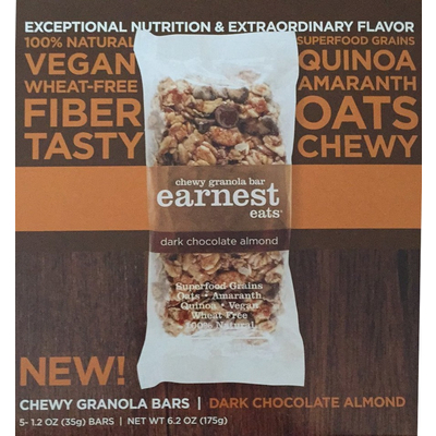 Chewy Granola Bar, Dark Chocolate Almond