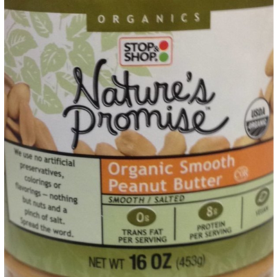 Organic Smooth Peanut Butter
