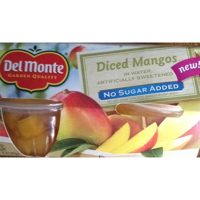 Diced Mangos