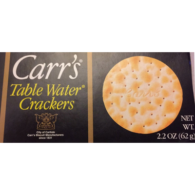 Table Water Crackers
