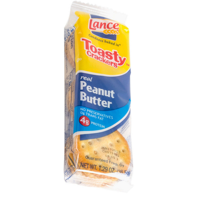 Toasty Crackers, Real Peanut Butter