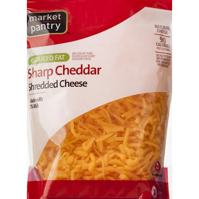 Shredded, Sharp Cheddar Cheese