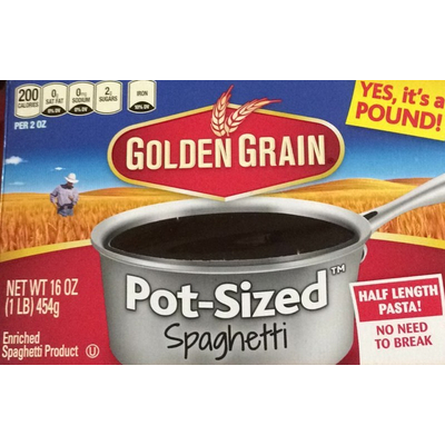Pot-Sized Spaghetti