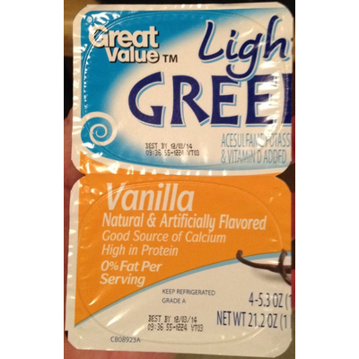 Light Greek Yogurt, Vanilla