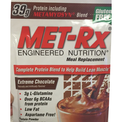 Meal Replacement Protein Powder, Extreme Chocolate
