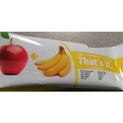 Apple Banana Bar