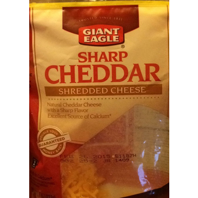 Sharp Cheddar Shredded Cheese