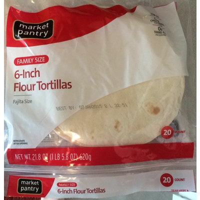6-Inch Flour Tortillas