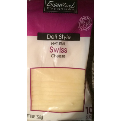Deli Style, Natural Swiss Cheese