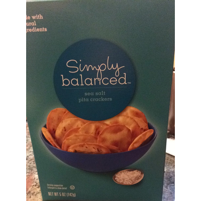 Sea Salt Pita Crackers