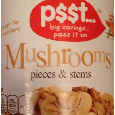 Mushrooms Pieces & Stems