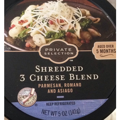 Shredded 3 Cheese Blend