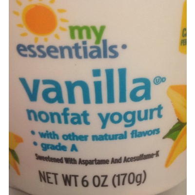 Vanilla Yogurt
