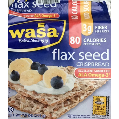 Flax Seed Crispbread