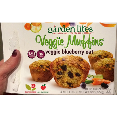 Veggie Muffins, Veggie Blueberry Oat