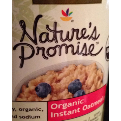 Organic Instant Oatmeal