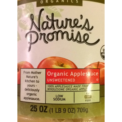 Organic Applesauce