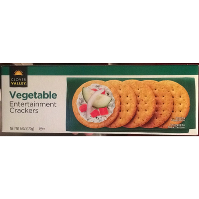 Vegetable Entertainment Crackers
