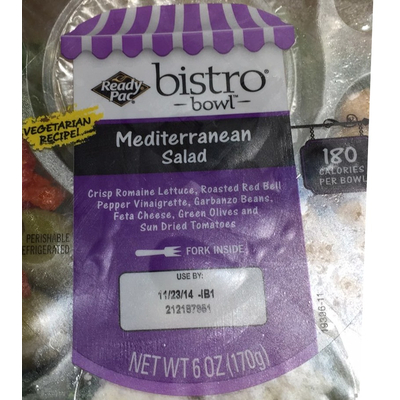 Bistro Bowl, Mediterranean Salad