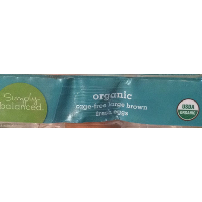 Organic Cage-Free Large Brown Fresh Eggs